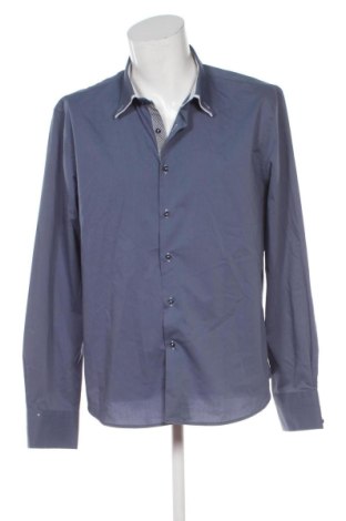 Мъжка риза Unbranded, Размер 3XL, Цвят Син, Цена 14,82 €, #137140588