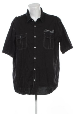 Мъжка риза Atlas For Men, Размер 4XL, Цвят Черен, Цена 13,80 €, #137141225