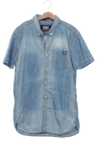 Herrenhemd Superdry, Größe S, Farbe Blau, Preis 16,99 €, #137141332
