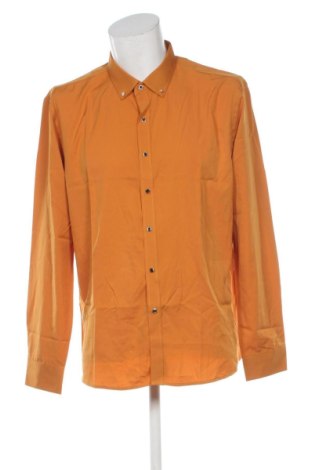 Herrenhemd Unbranded, Größe XXL, Farbe Orange, Preis 12,99 €, #137145152