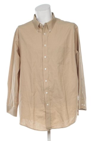 Herrenhemd Stafford, Größe XXL, Farbe Beige, Preis € 9,99, #137153825