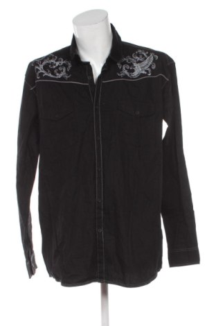 Cămașă de bărbați Atlas For Men, Mărime XXL, Culoare Negru, Preț 48,99 Lei, #137155538