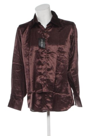 Herrenhemd Yves Enzo, Größe XL, Farbe Braun, Preis 20,99 €, #137158467