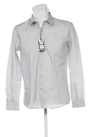 Мъжка риза Primark, Размер M, Цвят Сив, Цена 16,36 €, #137163712