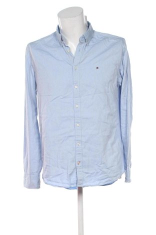 Cămașă de bărbați Tommy Hilfiger, Mărime L, Culoare Albastru, Preț 232,99 Lei, #137170911