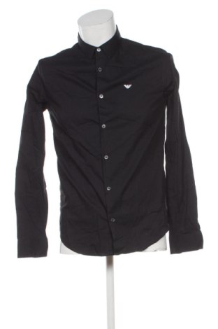 Męska koszula Emporio Armani, Rozmiar L, Kolor Czarny, Cena 278,99 zł, #137176172