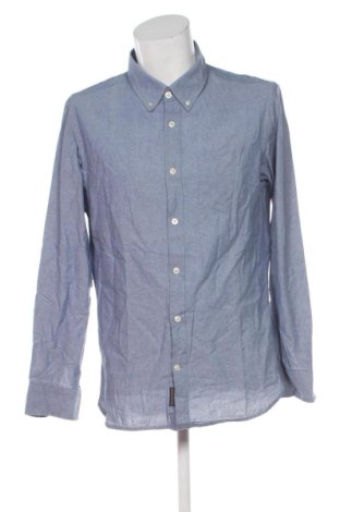 Herrenhemd Jean Pascale, Größe L, Farbe Blau, Preis 6,99 €, #137192125