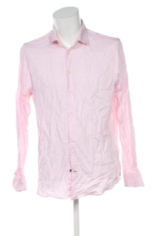 Męska koszula Tommy Hilfiger, Rozmiar XL, Kolor Różowy, Cena 217,99 zł, #137194546