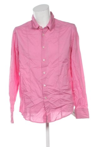Cămașă de bărbați Hugo Boss, Mărime XL, Culoare Roz, Preț 276,99 Lei, #137204047