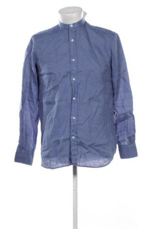 Cămașă de bărbați Massimo Dutti, Mărime M, Culoare Albastru, Preț 157,94 Lei, #137004875