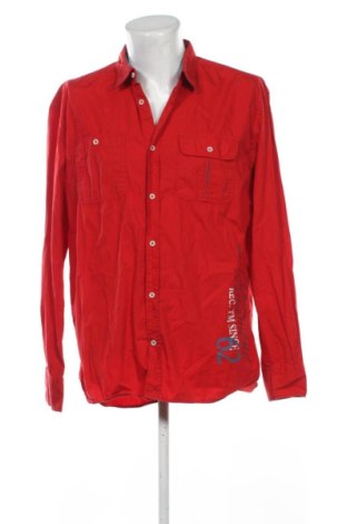Pánska košeľa  Tom Tailor, Veľkosť XXL, Farba Červená, Cena  15,00 €, #137025394