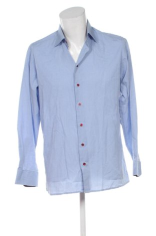 Herrenhemd Manfield, Größe M, Farbe Blau, Preis 12,05 €, #137082052