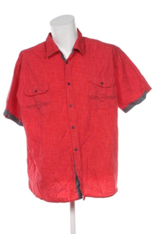 Pánska košeľa  Atlas For Men, Veľkosť 4XL, Farba Červená, Cena  23,09 €, #137082306