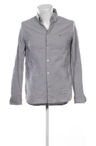 Herrenhemd Tommy Hilfiger, Größe M, Farbe Grau, Preis 39,99 €, #137121025