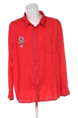 Męska koszula Bpc Bonprix Collection, Rozmiar 3XL, Kolor Czerwony, Cena 49,99 zł, #137139894