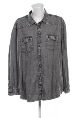 Pánská košile  Angelo Litrico, Velikost 5XL, Barva Šedá, Cena  380,00 Kč, #137158110