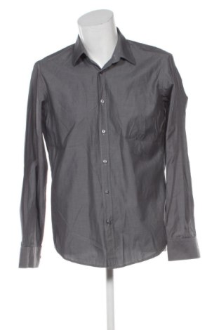 Мъжка риза Hugo Boss, Размер M, Цвят Сив, Цена 44,99 €, #137167836
