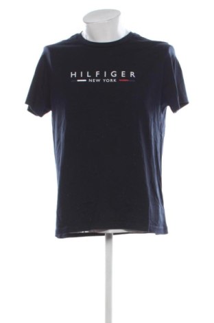 Tricou de bărbați Tommy Hilfiger, Mărime XL, Culoare Albastru, Preț 94,99 Lei, #136876745