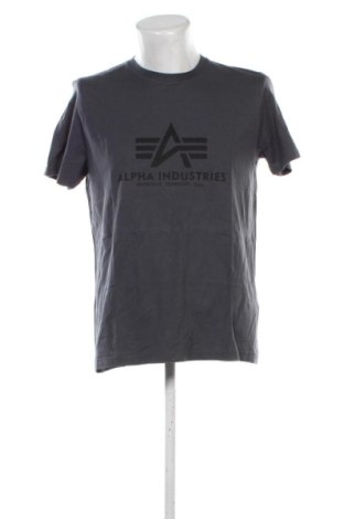 Herren Shirt Alpha Industries, Größe L, Farbe Grau, Preis 18,99 €, #137116285