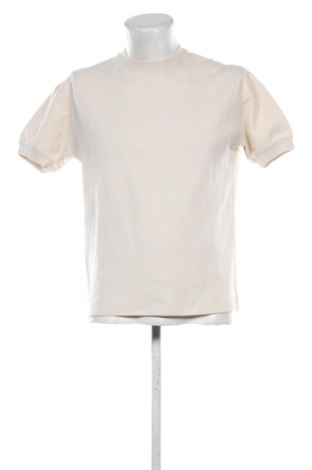 Мъжка тениска Zara, Размер S, Цвят Екрю, Цена 10,73 €, #137116836