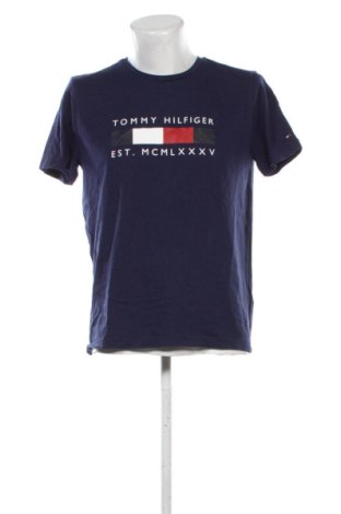 Tricou de bărbați Tommy Hilfiger, Mărime L, Culoare Albastru, Preț 149,99 Lei, #137120272