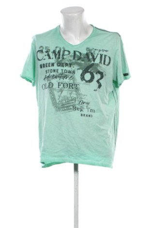 Tricou de bărbați Camp David, Mărime XL, Culoare Verde, Preț 93,99 Lei, #137121299