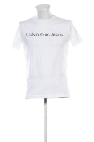Pánske tričko  Calvin Klein Jeans, Veľkosť L, Farba Biela, Cena  40,95 €, #137125131