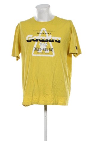 Męski T-shirt Gaastra, Rozmiar 3XL, Kolor Żółty, Cena 98,99 zł, #137135704