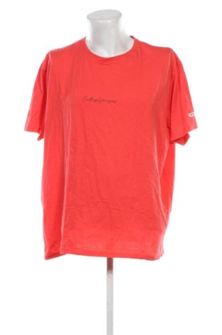 Męski T-shirt Via Cortesa, Rozmiar 5XL, Kolor Czerwony, Cena 50,99 zł, #137135745