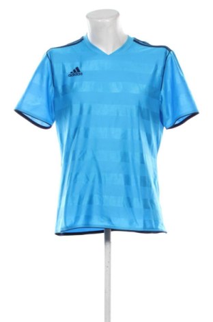 Tricou de bărbați Adidas, Mărime L, Culoare Albastru, Preț 96,99 Lei, #137139590