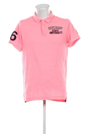 Herren T-Shirt Superdry, Größe M, Farbe Rosa, Preis € 20,99, #137140460