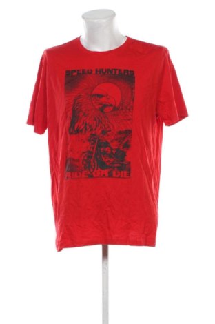 Męski T-shirt Much More, Rozmiar XXL, Kolor Czerwony, Cena 44,99 zł, #137141385