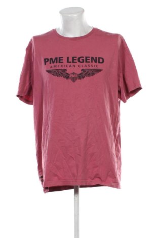 Męski T-shirt Pme Legend, Rozmiar 3XL, Kolor Popielaty róż, Cena 73,99 zł, #137144660