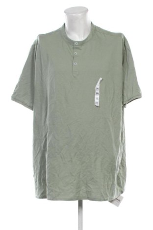 Ανδρικό t-shirt Kiabi, Μέγεθος 5XL, Χρώμα Πράσινο, Τιμή 14,99 €, #137145890