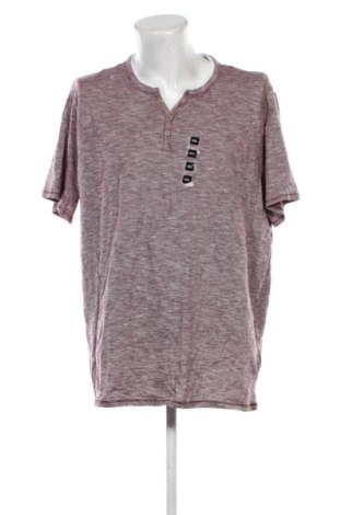 Męski T-shirt Jean Pascale, Rozmiar 3XL, Kolor Czerwony, Cena 50,99 zł, #137147406