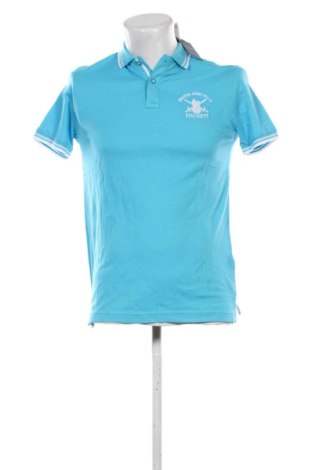 Męski T-shirt Hackett, Rozmiar M, Kolor Niebieski, Cena 285,99 zł, #137148464