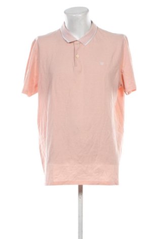 Мъжка тениска Jack & Jones, Размер 3XL, Цвят Розов, Цена 13,29 €, #137149982