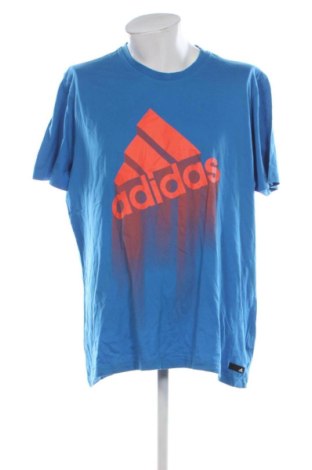 Tricou de bărbați Adidas, Mărime XXL, Culoare Albastru, Preț 99,99 Lei, #137150004