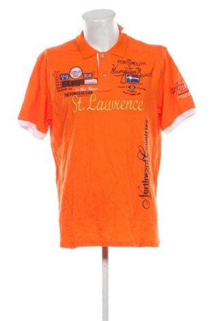 Мъжка тениска Unbranded, Размер 4XL, Цвят Оранжев, Цена 12,78 €, #137150054