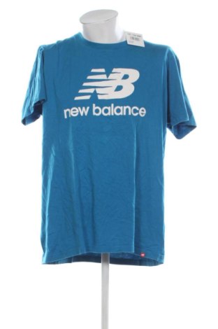 Мъжка тениска New Balance, Размер XXL, Цвят Син, Цена 18,40 €, #137150090