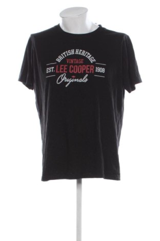 Мъжка тениска Lee Cooper, Размер XXL, Цвят Черен, Цена 11,24 €, #137151082