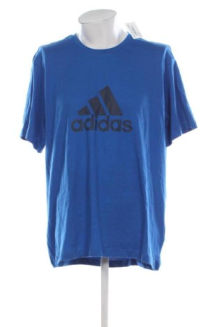 Мъжка тениска Adidas, Размер XXL, Цвят Син, Цена 18,91 €, #137151226