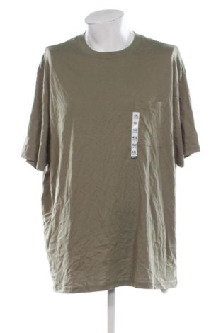Męski T-shirt Kiabi, Rozmiar 4XL, Kolor Zielony, Cena 49,99 zł, #137151515