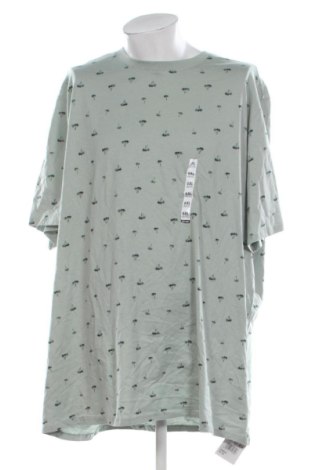 Мъжка тениска Kiabi, Размер 5XL, Цвят Зелен, Цена 13,29 €, #137151824