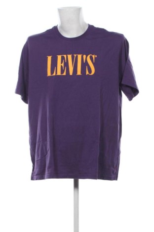 Мъжка тениска Levi's, Размер XL, Цвят Лилав, Цена 19,00 €, #137153124