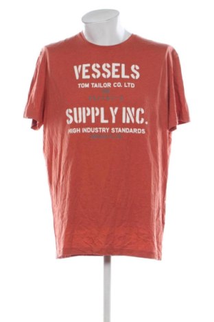 Herren T-Shirt Tom Tailor, Größe XXL, Farbe Orange, Preis € 10,99, #137155035