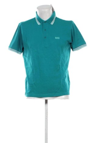 Мъжка тениска Hugo Boss, Размер L, Цвят Зелен, Цена 43,45 €, #137155818