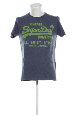 Tricou de bărbați Superdry, Mărime M, Culoare Albastru, Preț 79,99 Lei, #137160735