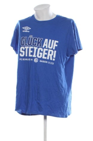 Ανδρικό t-shirt Umbro, Μέγεθος 3XL, Χρώμα Μπλέ, Τιμή 14,99 €, #137167125