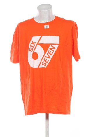Herren Shirt Gildan, Größe XXL, Farbe Orange, Preis 9,00 €, #137170462